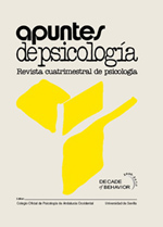 Apuntes de Psicologa (2009). Volumen 27, nm. 2-3, pp. 339-362.  ISSN 0213-3334.