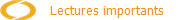 Lectures importants