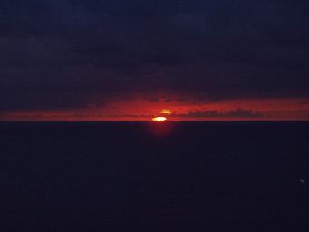 Amanecer en la Atlantida. Tenerife.